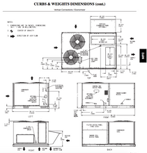 CARRIER 10 TON RTU COOLING ONLY PACKAGE UNIT W/ECONOMIZER 208/230V 3-PH AC 50TC