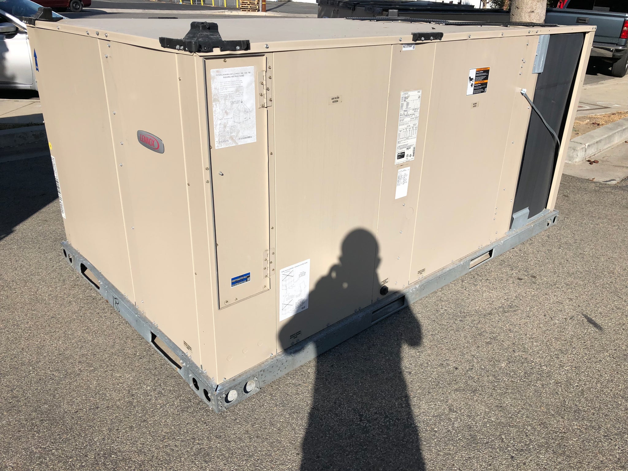 Ton Pack LENNOX 7.5 TON COOL ONLY HI EFFICIENCY PACKAGE UNIT 208/230V 3PH AC KC ...